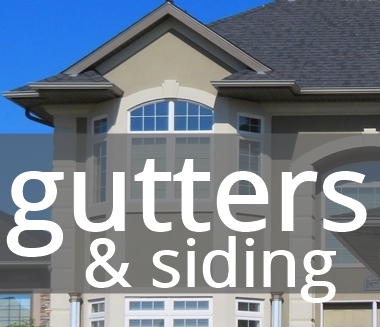 gutters and siding